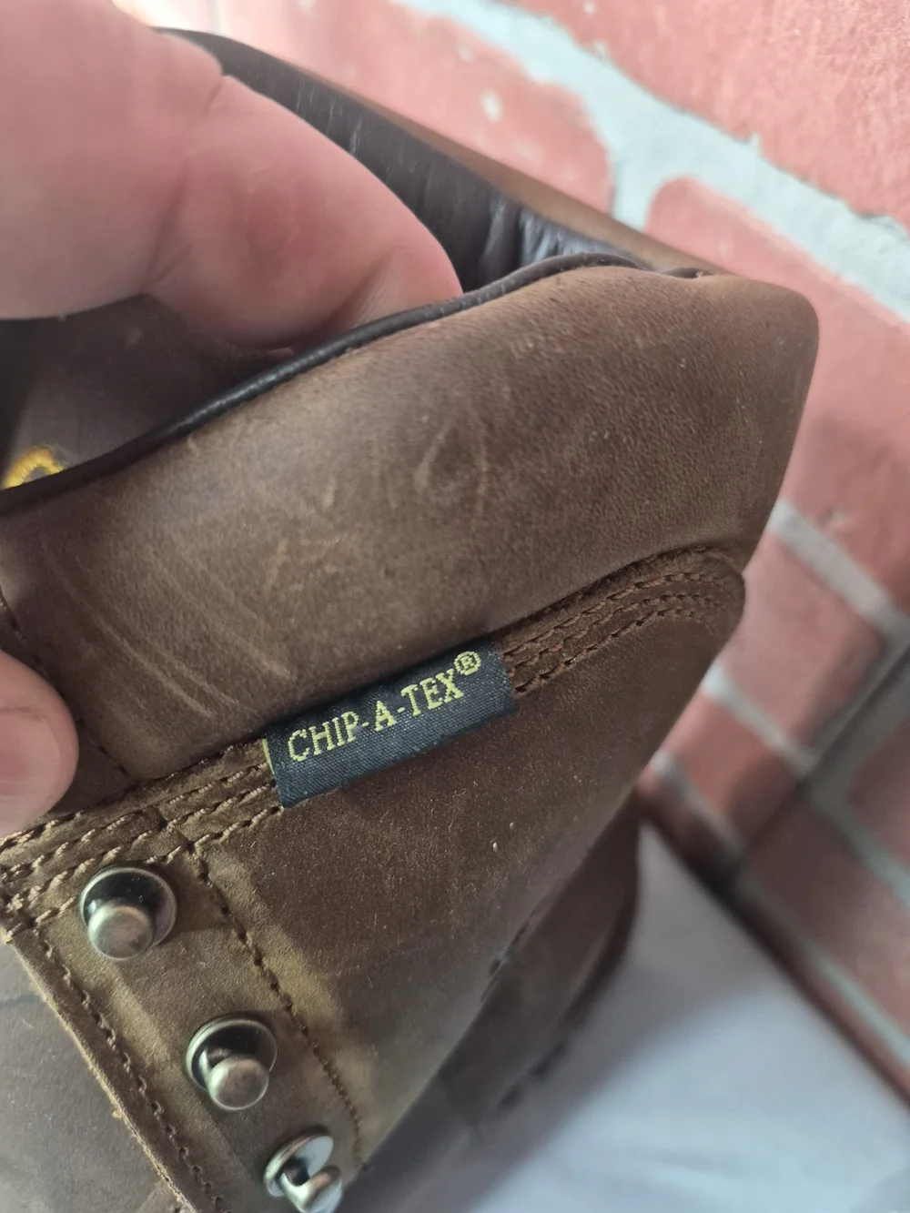 Authentic Chippewa Made in USA Waterproof Heavy-Duty Work Boots Size 9